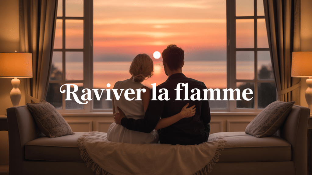 Comment raviver la flamme couple image romantique coucher de soleil