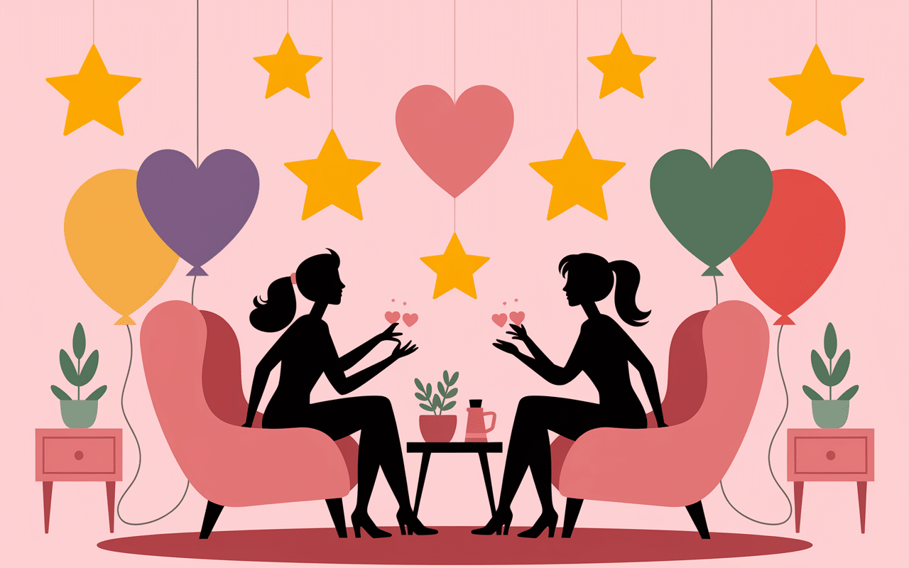 Jeux de couple moment complice dans un salon cosy