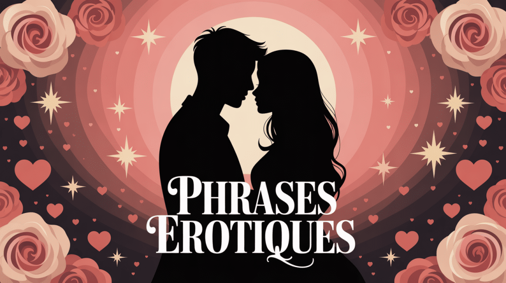Image phrases erotique couple romantique silhouettes