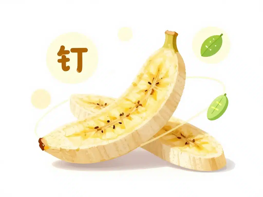 diagramme apports nutritionnels banane séchée fait grossir