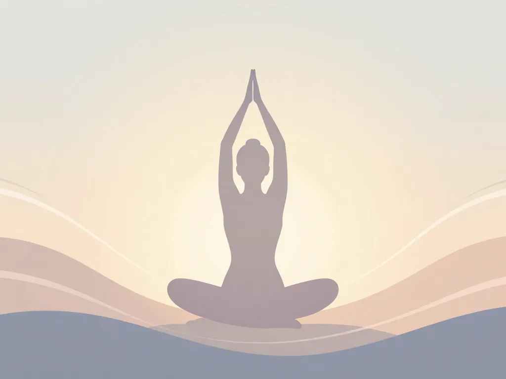 belle et zen relaxation yoga abstrait