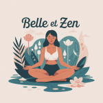 belle et zen femme calme entourée de nature