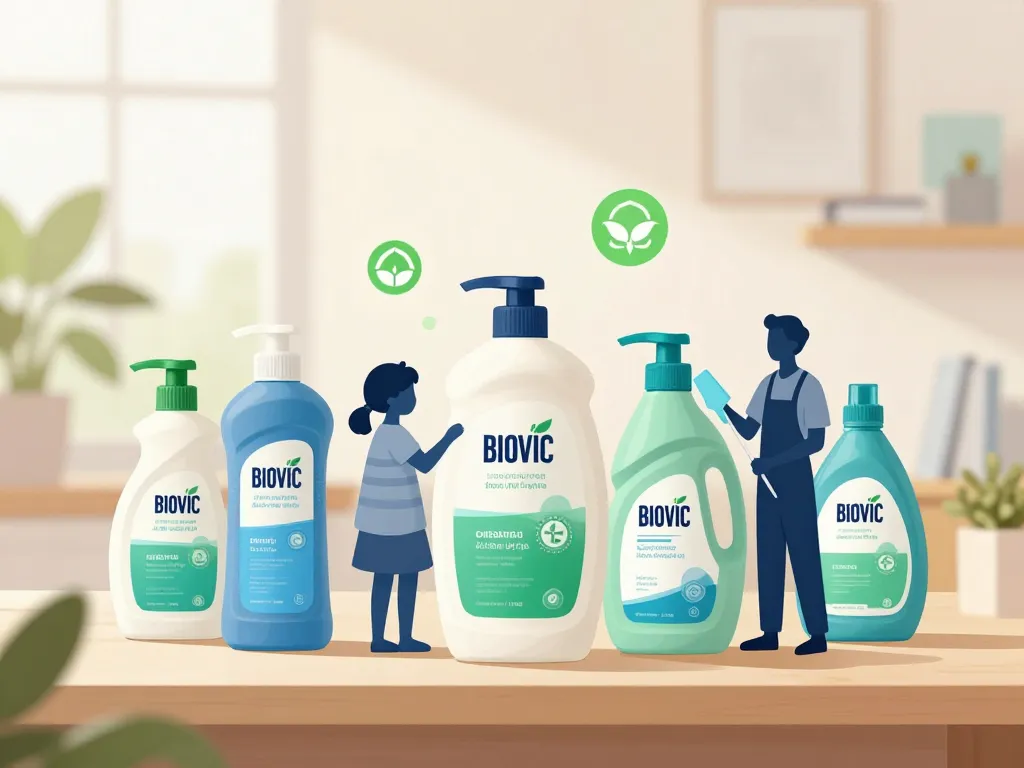 Scène usages Biovic famille bureau avantages