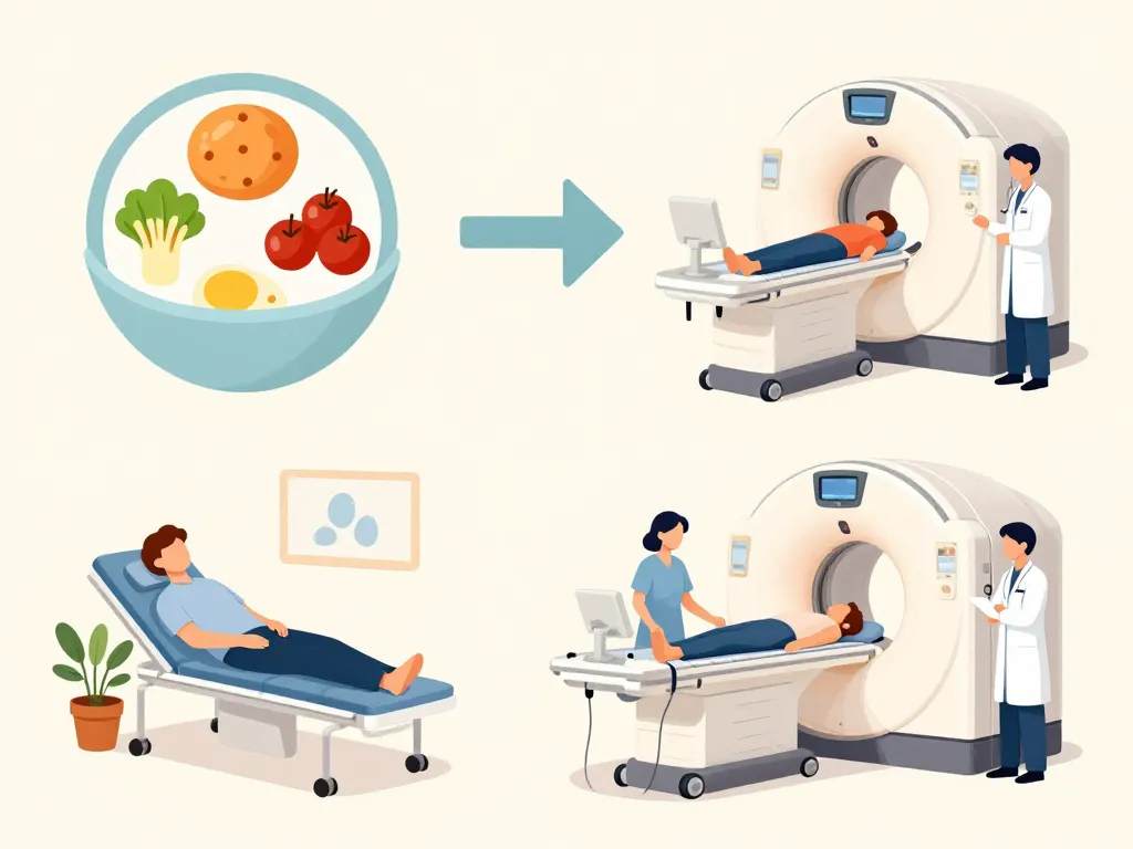 Illustration coloscanner avis étapes examen patient