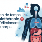 illustration durée élimination combien de temps la chimio reste dans le corps