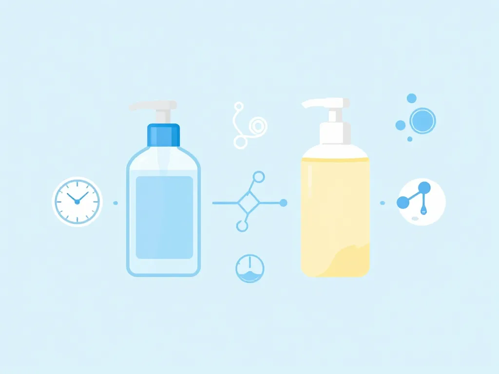 Diagramme gel hydroalcoolique périmé évolution