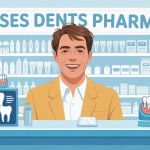 fausses dents pharmacie comptoir pharmacie sourire