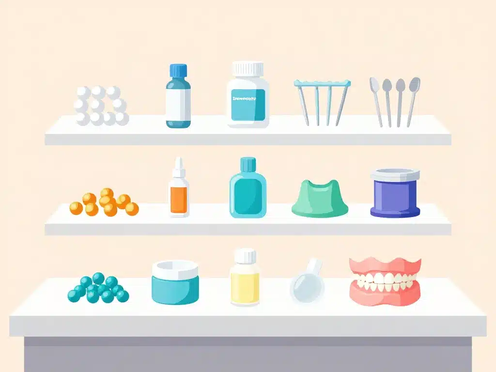 fausses dents pharmacie kit résine thermoplastique