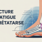 image fracture de fatigue metatarse duree pied metatarses