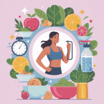 routine quotidienne illustrée journée type pour perdre 5 kg