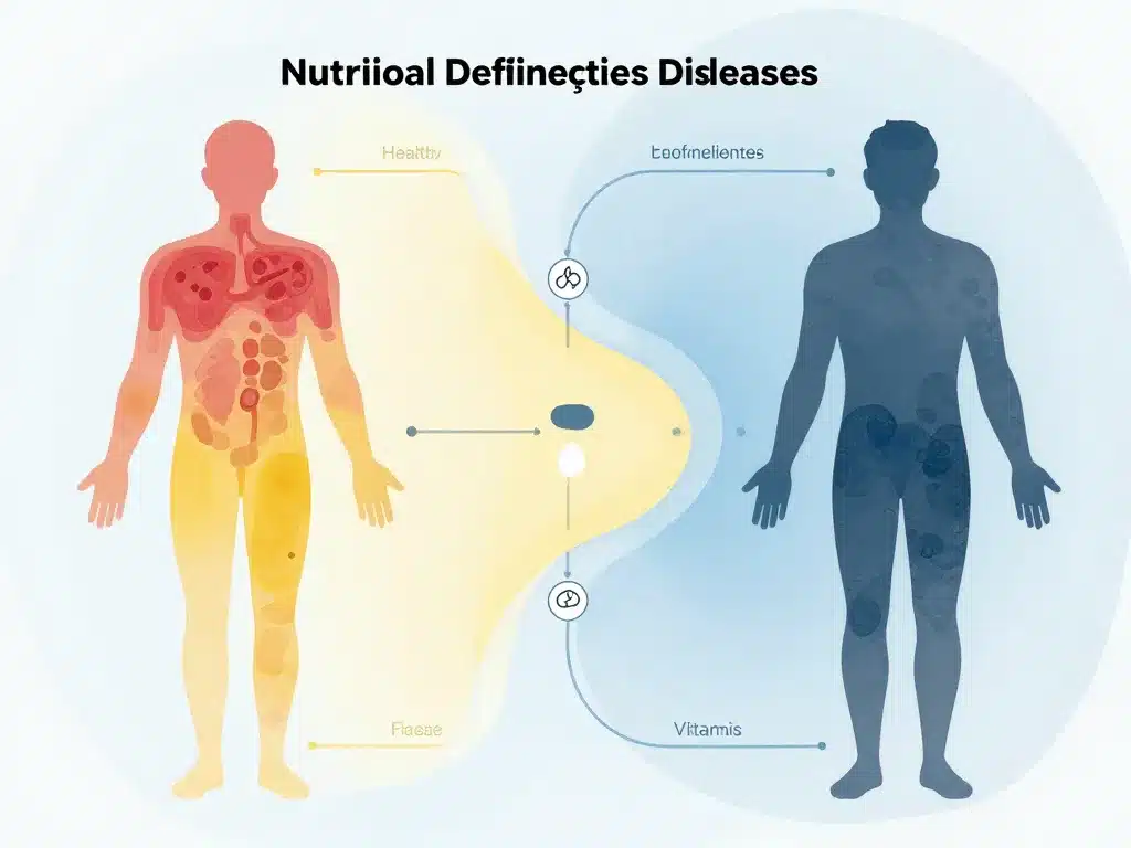 schéma concept maladie de carence en 8 lettres