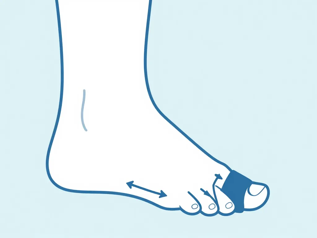 orthèse hallux valgus efficace schéma action orthèse