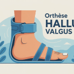 orthèse hallux valgus efficace pied avec orthèse moderne