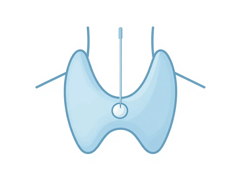 diagramme examen ponction thyroïde effets secondaires