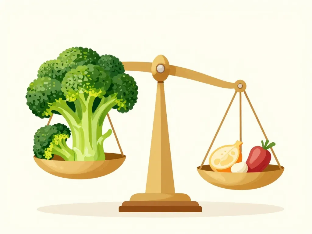 regime brocolis balance symbolique risques nutritionnels