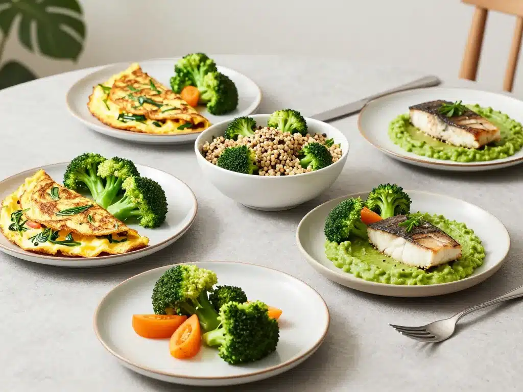 regime brocolis plats créatifs brocoli table saine