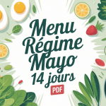 regime mayo menu 14 jours pdf aliments principaux