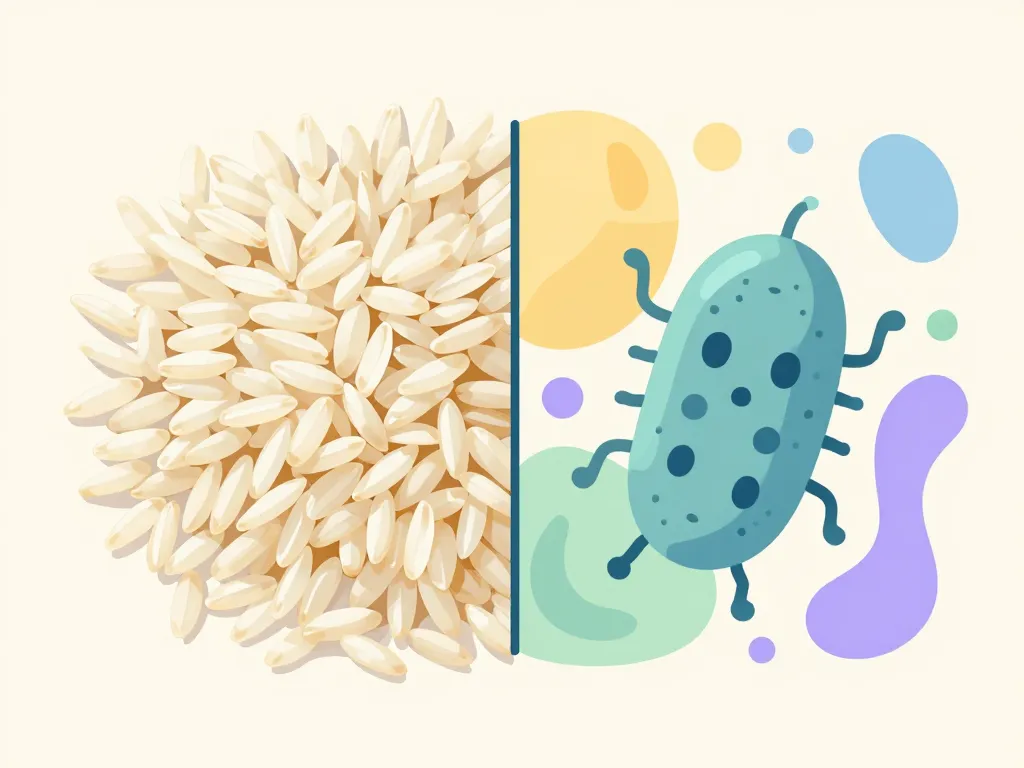 riz périmé danger risques bactéries visuel