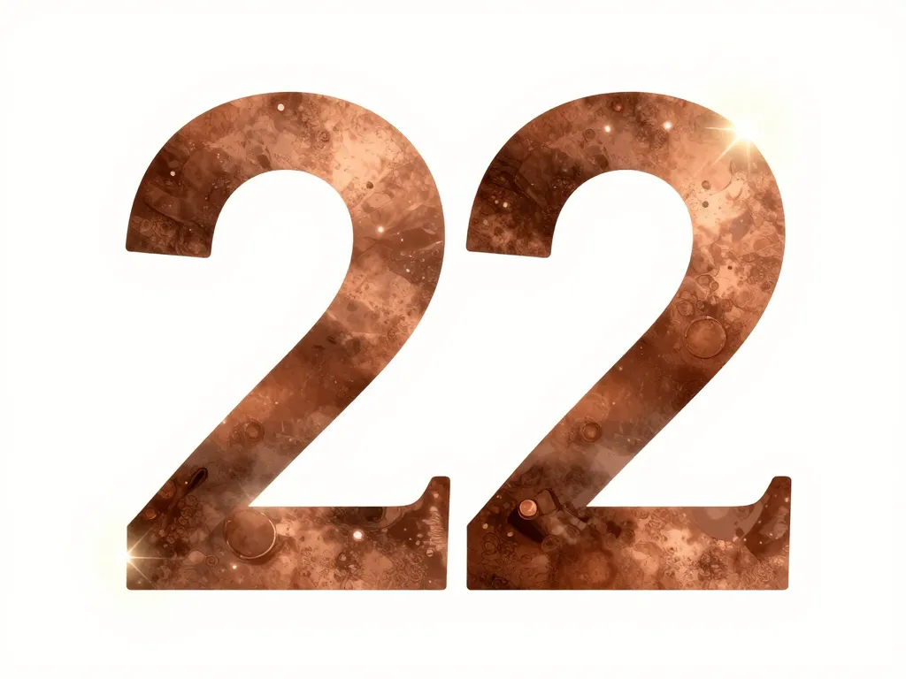 Image symbolique 22 ans de mariage couple bronze