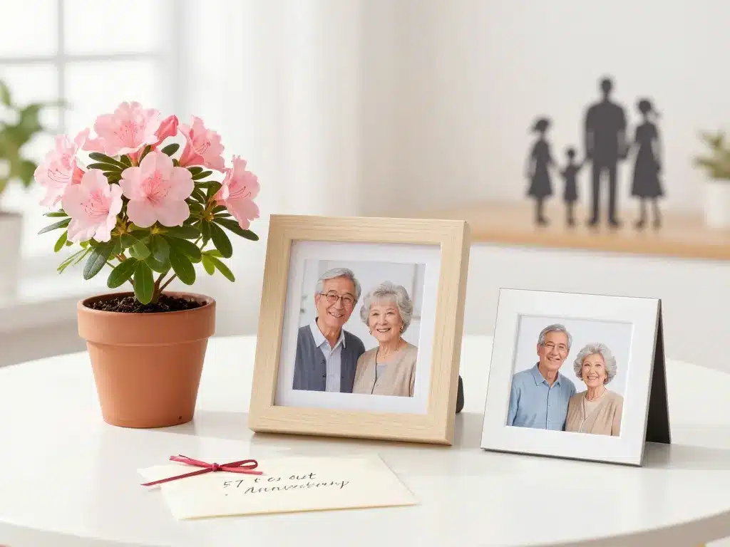 57 ans de mariage cadeaux et attentions personnalisées