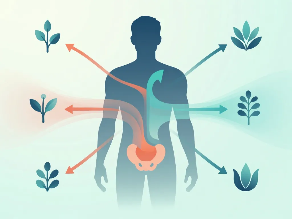 Diagramme conceptuel action plante aphrodisiaque puissant pour homme