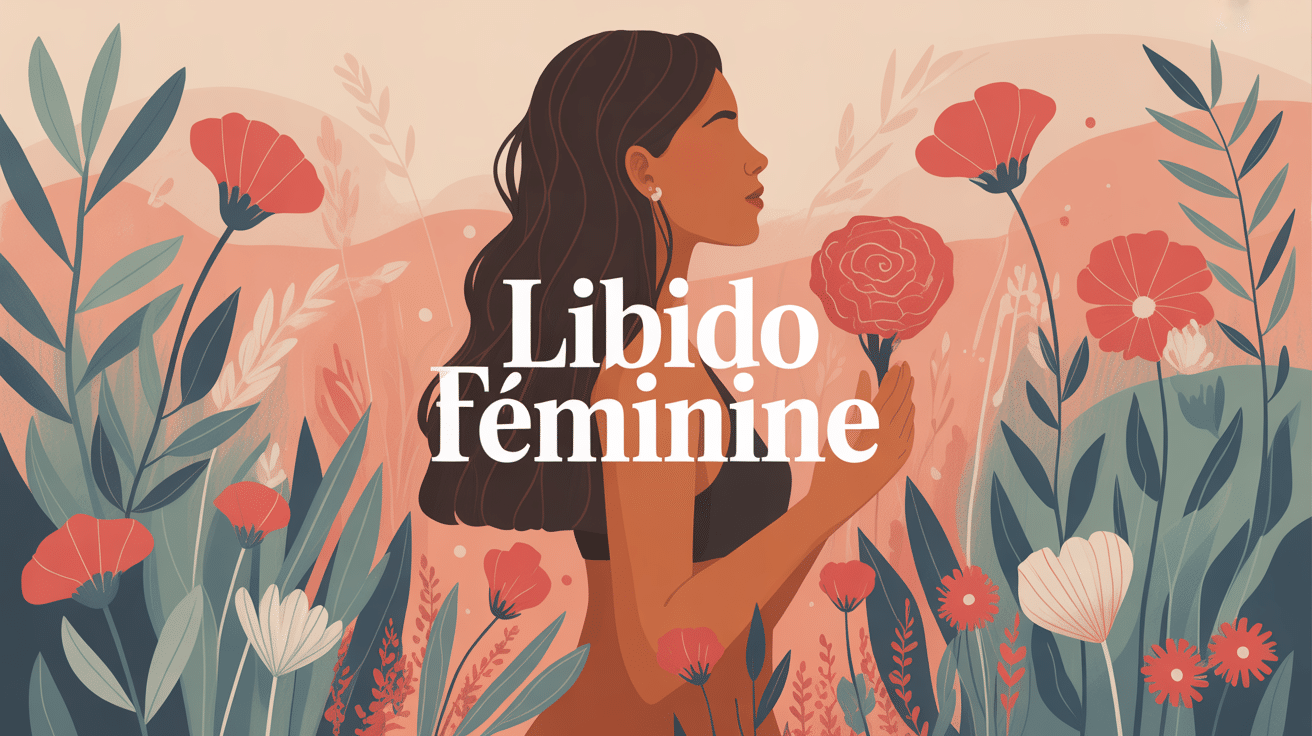 astuce de grand-mere pour augmenter la libido femme illustration silhouette plantes