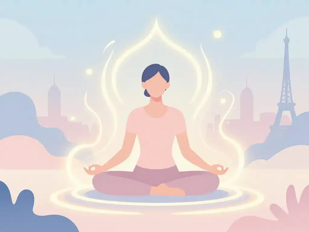 Figure méditative massage tantrique Paris énergie détente