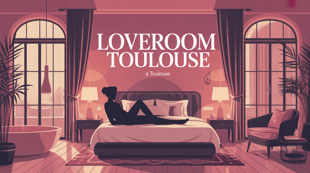 Couple dans loveroom Toulouse spa jacuzzi ambiance intime