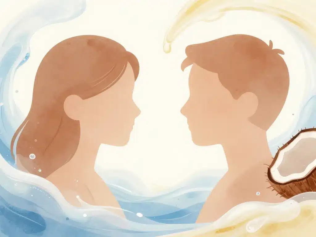 huile de coco usage intime lubrification sécheresse