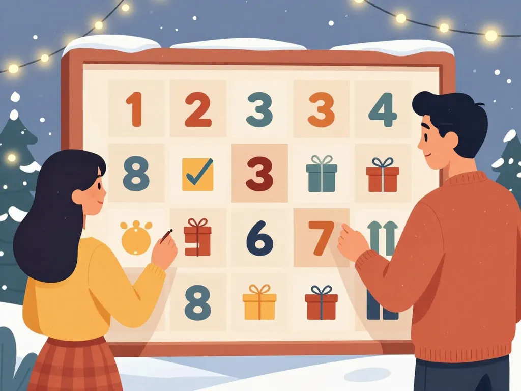 calendrier de l'avent couple surprises
