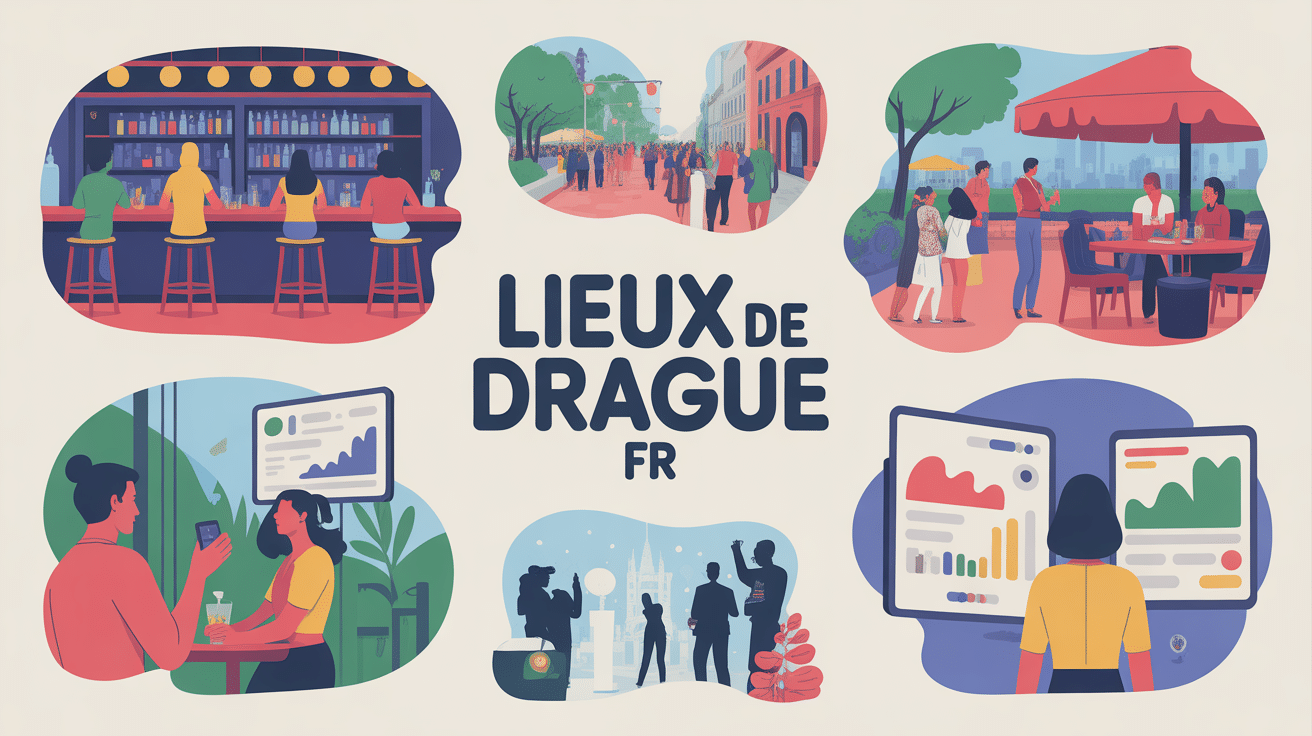 lieu de drague FR illustration diversité lieux sociaux