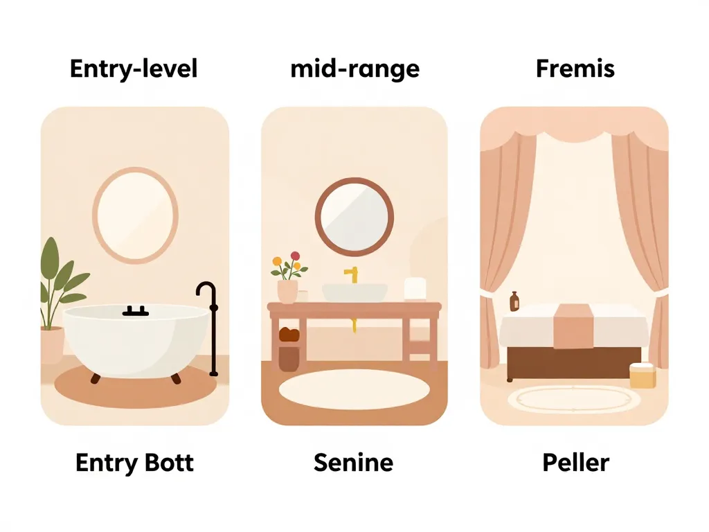 Love room Arras trois intérieurs entrée milieu premium