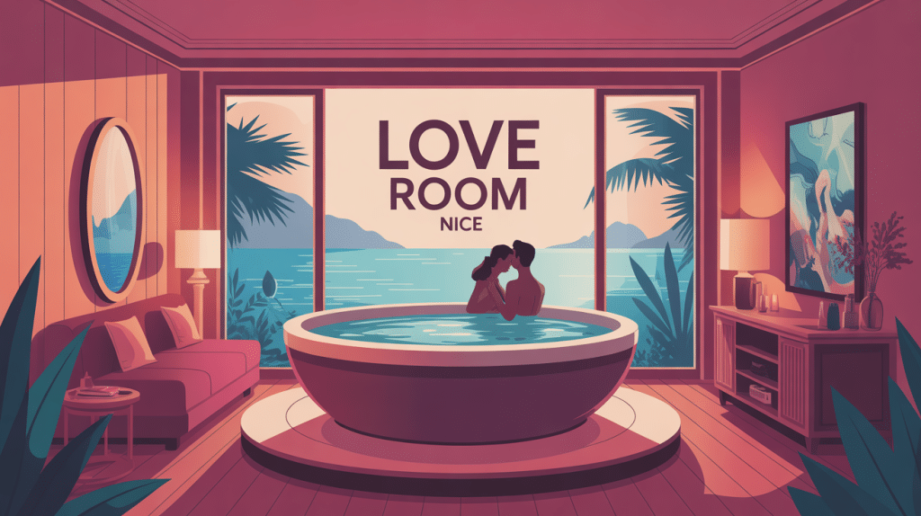 love room Nice avec jacuzzi et vue mer