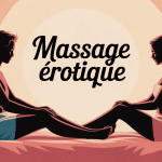 Illustration massage érotique ambiance apaisante