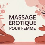 Illustration massage erotique pour femme ambiance rassurante