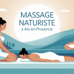 Massage naturiste Aix illustration ambiance relaxante
