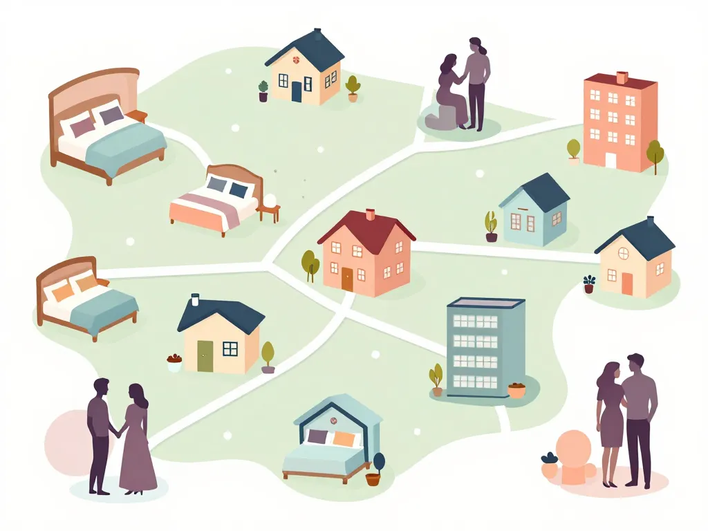 Carte symbolique diversité love room Mulhouse spa suites