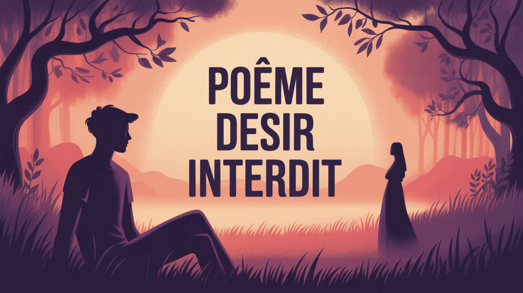 poème désir interdit visuel élégant mystérieux