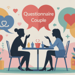 questionnaire couple illustration complicité table