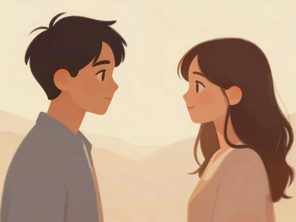 regard amoureux échange regard homme femme