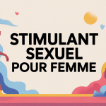 stimulant sexuel pour femme illustration énergie bien-être