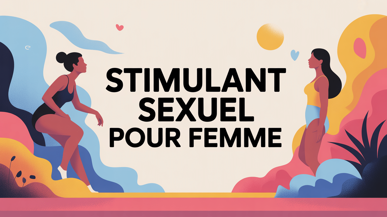 stimulant sexuel pour femme illustration énergie bien-être