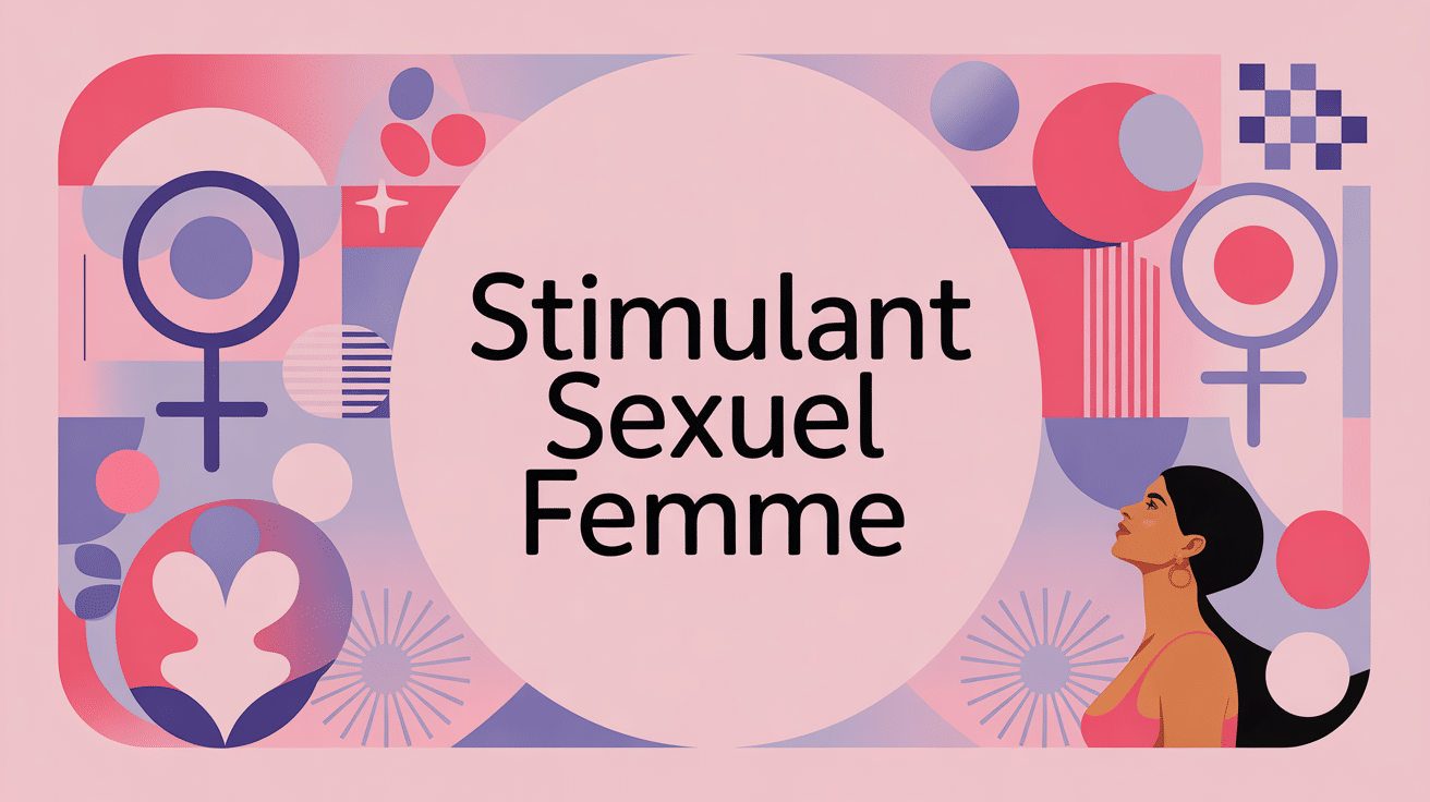 illustration stimulants sexuels pour les femmes style vectoriel