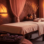 massage nu aix table huile lavande