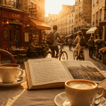 weekend en europe café terrasse ambiance chaleureuse