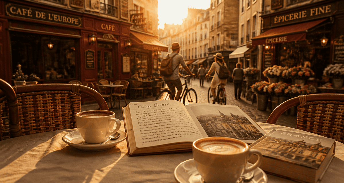weekend en europe café terrasse ambiance chaleureuse