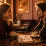 100 questions à poser à un homme couple café carnet