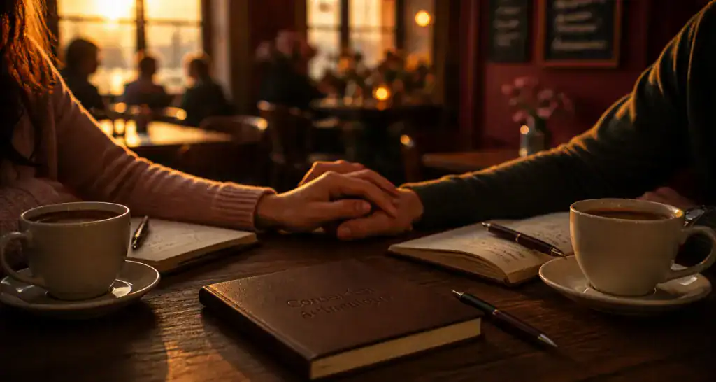 1000 questions à poser à une fille ambiance café
