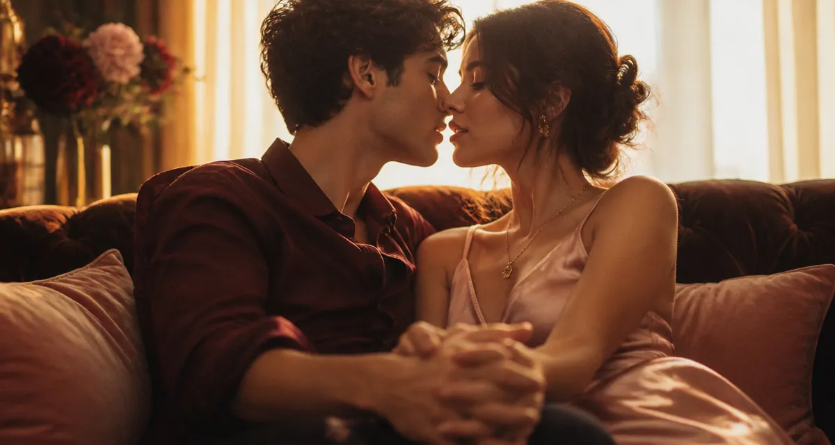 Bisous avec la langue jeunes adultes