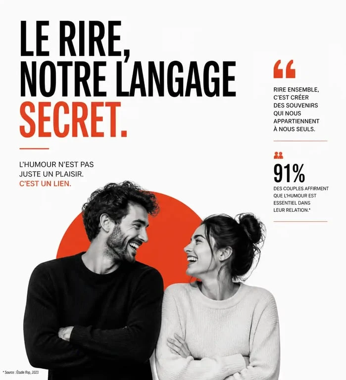 Illustration humoristique sur les relations homme et femme pour illustrer une blague homme et femme